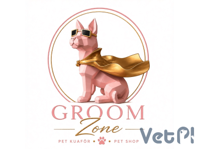 Groom Zone Pet Kuaför Logo